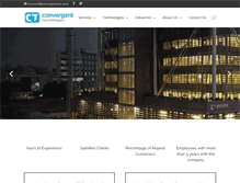 Tablet Screenshot of convergenttec.com